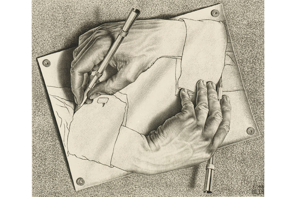 Only at Home in a Paradox: M.C. Escher Gets His Artworld Due