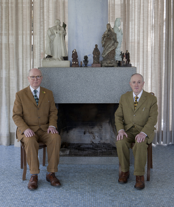 GilbertGeorge-By-the-fireside-of-Lina-Bo-Bardi2012