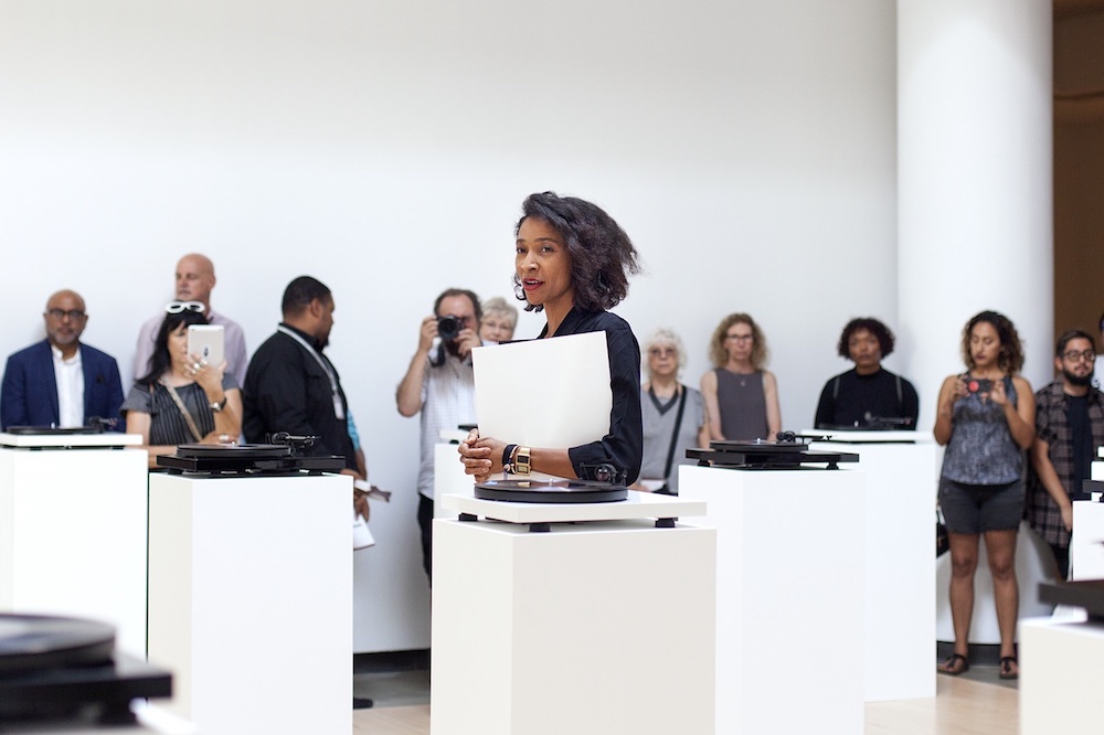 The Bold Refusal of lauren woods’s “American Monument”