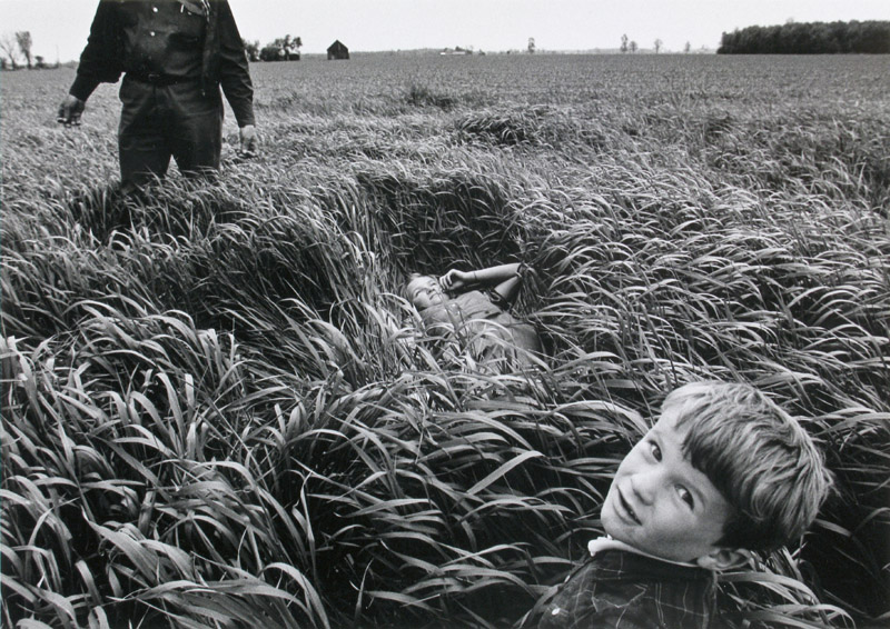 Towell_Lambton-County_Ontario_Canada-Suzie-Peters-in-grass_1995-12-1_8x18-1_4-15-7_8x19-3_4