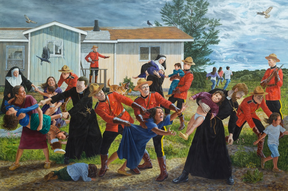 kent-monkman-The-Scream